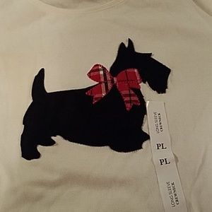 Long sleeve scotty dog shirt